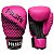 KIT LUVA 10OZ + BANDAGEM + BUCAL - ROSA PRETO HEXA - PULSER - Imagem 3