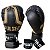 KIT LUVA 12OZ + BANDAGEM + BUCAL - PRETO DOURADO IRON - PULSER - Imagem 1