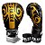 KIT LUVA 12OZ + BANDAGEM + BUCAL - PRETO DOURADO GOLD - PULSER - Imagem 1