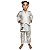KIMONO INFANTIL TRES LISTRAS C/FAIXA - BRANCO - ADIDAS - Imagem 1