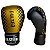 SUPER KIT LUVA 10OZ + CANELEIRA G/30MM + BANDAGEM + BUCAL - PRETO DOURADO EVOLUTION - PULSER - Imagem 2