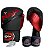 KIT LUVA 14OZ + BANDAGEM + BUCAL EXTREME - PRETO / VERMELHO - NAJA - Imagem 1