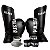 SUPER KIT LUVA 16OZ + CANELEIRA M/30MM + BANDAGEM + BUCAL - PRETO BRANCO MINIMAL - PULSER - Imagem 1