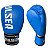 SUPER KIT LUVA 12OZ + CANELEIRA M/30MM + BANDAGEM + BUCAL - AZUL BRANCO MINIMAL - PULSER - Imagem 2