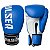 SUPER KIT LUVA 12OZ + CANELEIRA M/30MM + BANDAGEM + BUCAL - AZUL BRANCO MINIMAL - PULSER - Imagem 3