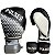 KIT LUVA 12OZ + BANDAGEM + BUCAL - PRETO BRANCO HEXA - PULSER - Imagem 1