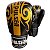 LUVA 10OZ PU - PRETO COM DOURADO TRIBAL ADOMA - PULSER - Imagem 4