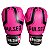 LUVA 12OZ PU - ROSA PRETO IRON PRO - PULSER - Imagem 3