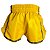 SHORT FIGHT MUAY THAI - FLAG NEON YELLOW - GO FIGHT - Imagem 3