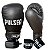 KIT LUVA 08OZ + BANDAGEM + BUCAL - PRETO COM BRANCO - PULSER - Imagem 1