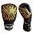 LUVA 16OZ PU - PRETO COM DOURADO GOLD ADOMA - PULSER - Imagem 1