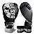 KIT LUVA 16OZ + BANDAGEM + BUCAL - PRETO BRANCO CAVEIRA - PULSER - Imagem 1
