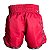 SHORT FIGHT MUAY THAI LONG - BASIC VERMELHO - GO FIGHT - Imagem 3