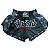 SHORT FIGHT MUAY THAI - CAMUFLADO CINZA - GO FIGHT - Imagem 1