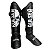 SUPER KIT LUVA 16OZ + CANELEIRA M/30MM + BANDAGEM + BUCAL - PRETO BRANCO CAVEIRA - PULSER - Imagem 4
