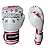 LUVA 6OZ INFANTIL - BRANCO COM ROSA - MAXIMUM - Imagem 1