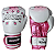 LUVA 6OZ INFANTIL - BRANCO COM ROSA - MAXIMUM - Imagem 2