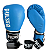 KIT LUVA 10OZ + BANDAGEM + BUCAL - AZUL BRANCO MINIMAL - PULSER - Imagem 1