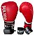 KIT LUVA 12OZ + BANDAGEM + BUCAL - VERMELHO BRANCO MINIMAL - PULSER - Imagem 1
