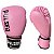 LUVA 12OZ PU - ROSA CLARO COM PRETO MINIMAL ADOMA - PULSER - Imagem 1