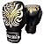 LUVA 14OZ PU - PRETO COM DOURADO IMPERIAL ADOMA - PULSER - Imagem 4