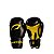 KIT BOXE E MUAY THAI INFANTIL COM MOCHILA - PRETO COM AMARELO - PRETORIAN - Imagem 2