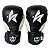 Luva de Boxe / Muay Thai 12oz PU - Preto com Branco - Sulsport - Imagem 2