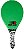 Raquete Fast Ball Evolution Verde + Bola Frescobol Python Verde Original - Kit 02 raquetes + 03 bolas - Imagem 3