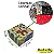 Caixa  07x07x03 1392 Kraft 420g tampas Estampas   Cod  - 1168 - Imagem 1