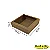 Caixa 10x10x04 0292 Kraft 420g  Tampa Visor acetato  Cod  - 1140 - Imagem 1