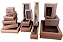 Caixa 10x10x04 0292 Kraft 420g  Tampa Visor acetato  Cod  - 1140 - Imagem 2