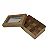 Caixa 12x08x04 2292 Kraft 420g  c/ divisória e tampa Visor Cod  - 1133 - Imagem 2