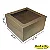 Caixa 29x29x16 0205 Kraft 420g com Tampa Visor - Cod 7337 - Imagem 1