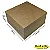 Caixa 34x34x16 0105 Kraft 420g- com tampa Kraft - Cod 1199 - Imagem 1