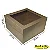 Caixa 34x34x16 0205 Kraft 420g com Tampa Visor  - Cod 7339 - Imagem 1