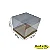 Caixa 16x16x12 1505 Kraft 420g - c/ tampa Cúpula PVC - Cod 1190 - Imagem 1