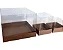 Caixa 16x16x12 1505 Kraft 420g - c/ tampa Cúpula PVC - Cod 1190 - Imagem 2