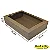 Caixa 30x20x06 0205 Kraft 420g  *dsm com Visor - Cod 1130 - Imagem 1