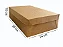 Caixa 36x24x10 0105 Kraft 420g com tampa Kraft - Cod 1208 - Imagem 1