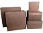 Caixa 25x25x10 0105 Kraft 420g - com tampa Kraft - Cod 1194 - Imagem 2