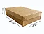 Caixa 26x18x06 0105 Kraft 420g - com tampa Kraft - Cod 1117 - Imagem 1