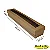Caixa 28x05x04 0292 Kraft 420g  Tampa Visor acetato - Cod 1150 - Imagem 1
