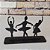 Bailarinas Display de Mesa Preto Fosco - Imagem 8