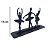 Bailarinas Display de Mesa Preto Fosco - Imagem 6