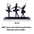 Bailarinas Display de Mesa Preto Fosco - Imagem 5