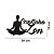 Cantinho Zen Preto Fosco Placa Decorativa em MDF - Imagem 3