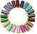 Kit 20 cores - Linhas de Bordado Setta Lumina 1000m - Imagem 1