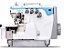 Maquina Overlock de 2 Agulhas 4 fios Direct Drive PONTO CADEIA JACK JK- E4S-4-83/323 - 220v - Imagem 1