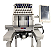 Lançamento Maquina De Bordado 1 Cabeça, 15 Agulhas Js-c1501 Jakesew Branco - Imagem 1