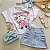 Blusa Hello Rosa e Branca 04 ao 12 - Imagem 5
